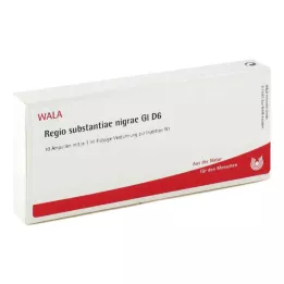 REGIO substantiae nigrae GL D 6 ampullia, 10X1 ml