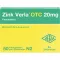 ZINK VERLA OTC 20 mg kalvopäällysteiset tabletit, 50 kpl