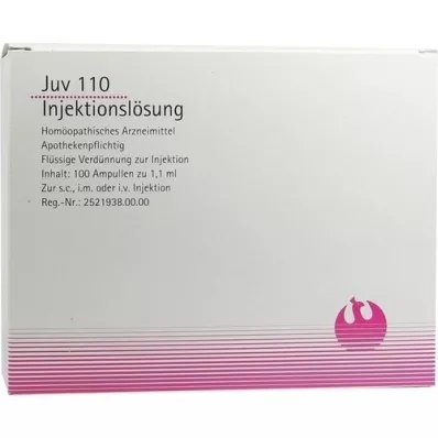 JUV 110 ampullia, 100X1,1 ml