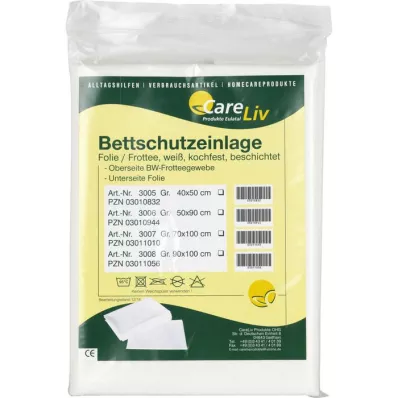 BETTSCHUTZEINLAGE folio froteekangas 40x50 cm, 1kpl