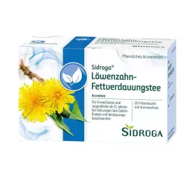SIDROGA Voikukkatee suodatinpussi, 20X1.5 g