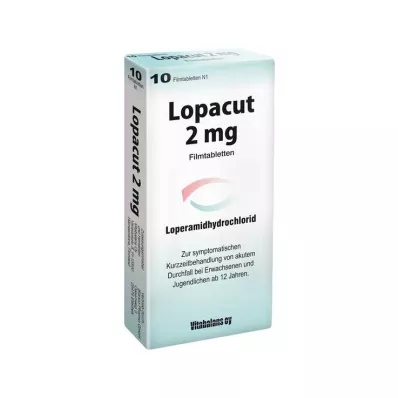 LOPACUT 2 mg kalvopäällysteiset tabletit, 10 kpl