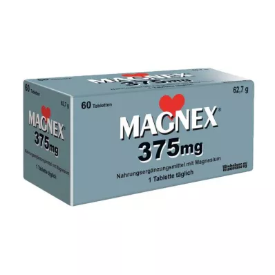 MAGNEX 375 mg tabletit, 60 kpl MAGNEX 375 mg tabletit, 60 kpl