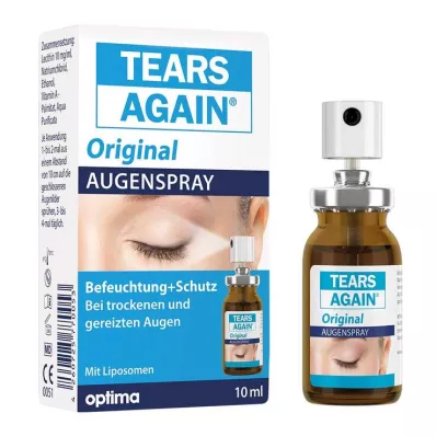 TEARS Jälleen liposomaalinen silmäsumute, 10 ml TEARS Jälleen liposomaalinen silmäsumute, 10 ml
