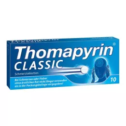 THOMAPYRIN CLASSIC Kipulääketabletit, 10 kpl