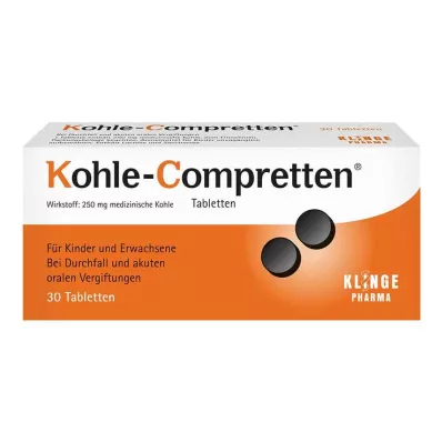 KOHLE Compretten-tabletit, 30 kpl