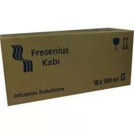 NATRIUMHYDROGENCARBONAT 8,4-prosenttinen lasi-infuusioliuos, 10X100 ml