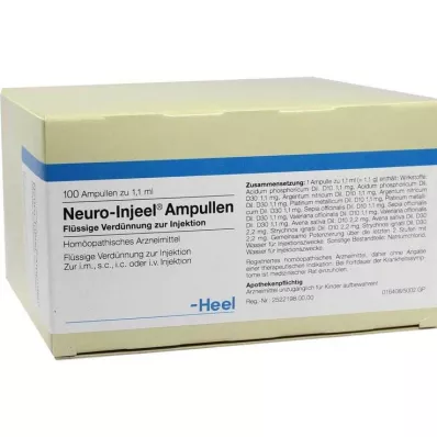 NEURO INJEEL Ampullit, 100 kpl