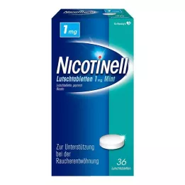 NICOTINELL Pastillit 1 mg Minttu, 36 kpl