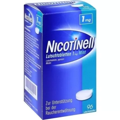 NICOTINELL Pastillit 1 mg Minttu, 96 kpl
