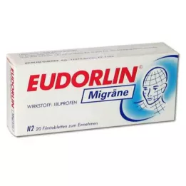 EUDORLIN Migreeni kalvopäällysteiset tabletit, 20 kpl