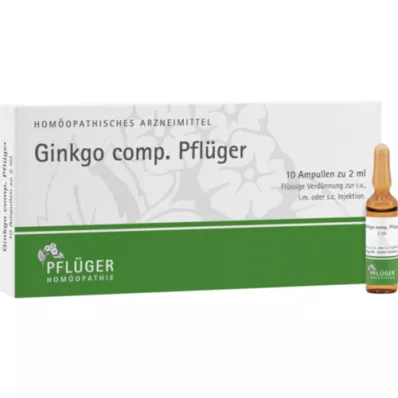 GINKGO COMP.Aura-ampullit, 10 kpl
