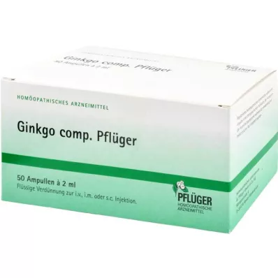 GINKGO COMP.Aura-ampullit, 50 kpl