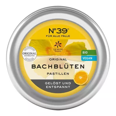 BACHBLÜTEN Nro 39 Pastillit BIO, 45 g