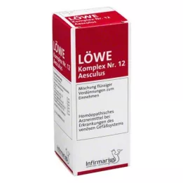 LÖWE KOMPLEX N:o 12 Aesculus-tipat, 50 ml