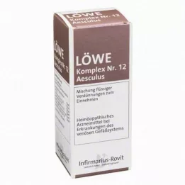 LÖWE KOMPLEX N:o 12 Aesculus-tipat, 100 ml
