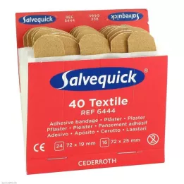SALVEQUICK Kipsiliuskat elastinen täyttö 6444, 40 kpl