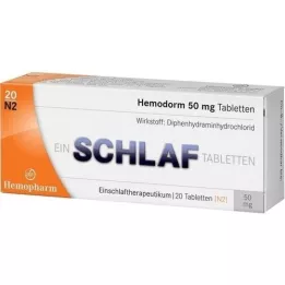 HEMODORM 50 mg unitabletit, 20 kpl