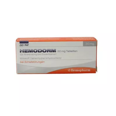 HEMODORM 50 mg unitabletit, 20 kpl HEMODORM 50 mg unitabletit, 20 kpl