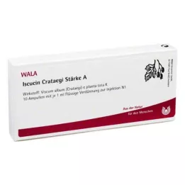 ISCUCIN crataegi Vahvuus A Ampullit, 10X1 ml
