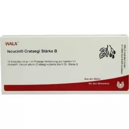 ISCUCIN crataegi Vahvuus B Ampullit, 10X1 ml