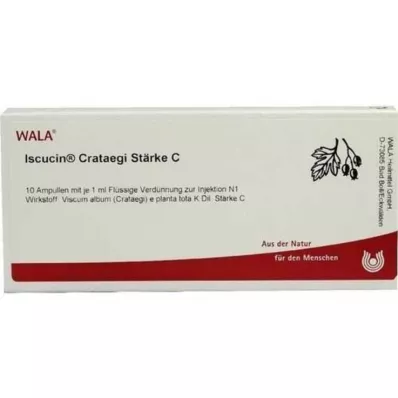 ISCUCIN crataegi Vahvuus C Ampullit, 10X1 ml ISCUCIN crataegi Vahvuus C Ampullit, 10X1 ml