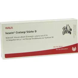 ISCUCIN crataegi Vahvuus D Ampullit, 10X1 ml