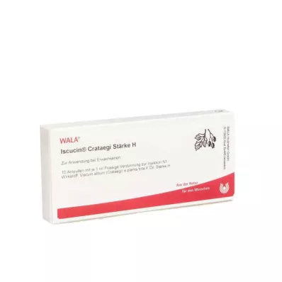 ISCUCIN crataegi Tärkkelys H Ampullit, 10X1 ml