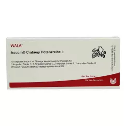 ISCUCIN crataegi tehosarja II Ampullit, 10X1 ml
