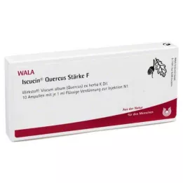 ISCUCIN quercus-tärkkelys F-ampullit, 10X1 ml