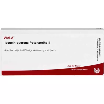 ISCUCIN quercus potenssisarja II Ampullit, 10X1 ml