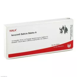 ISCUCIN salicis-tärkkelys A -ampullit, 10X1ml