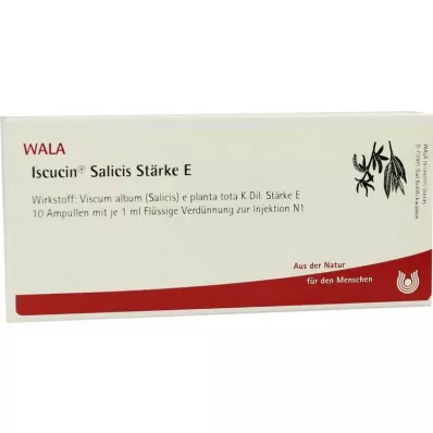ISCUCIN salicis-tärkkelys E -ampullit, 10X1 ml, 10X1 ml