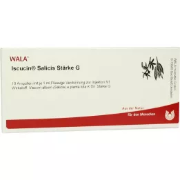 ISCUCIN salicis-tärkkelys G-ampullit, 10X1 ml