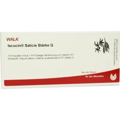 ISCUCIN salicis-tärkkelys G-ampullit, 10X1 ml