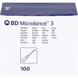 BD MICROLANCE Kanyyli 23 G 1 1/4 0,6x30 mm, 100 kpl