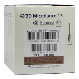 BD MICROLANCE Kanyyli 26 G 3/8 0,45x10 mm, 100 kpl