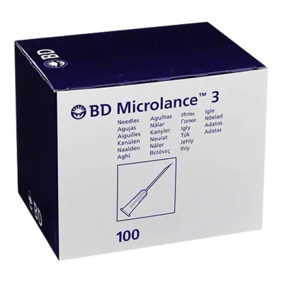 BD MICROLANCE Kanyyli 30 G 1/2 0,29x13 mm, 100 kpl BD MICROLANCE Kanyyli 30 G 1/2 0,29x13 mm, 100 kpl