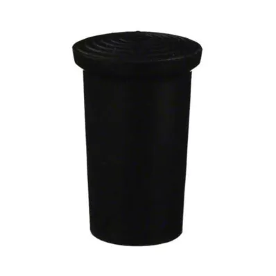 KRÜCKENKAPSEL Koko 2 20 mm musta, 1 kpl