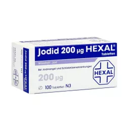 JODID 200 HEXAL tablettia, 100 kpl
