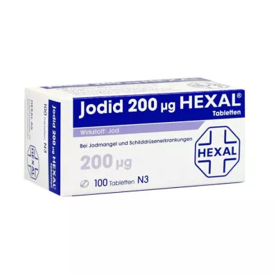 JODID 200 HEXAL tablettia, 100 kpl