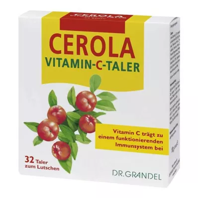 CEROLA C-vitamiini Taler Grandel, 32 kpl