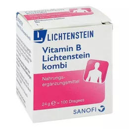 VITAMIN B LICHTENSTEIN Combi-päällysteiset tabletit, 100 kpl