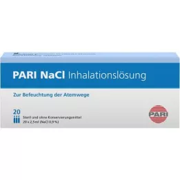 PARI NaCl-inhalaatioliuoksen ampullit, 20X2,5 ml