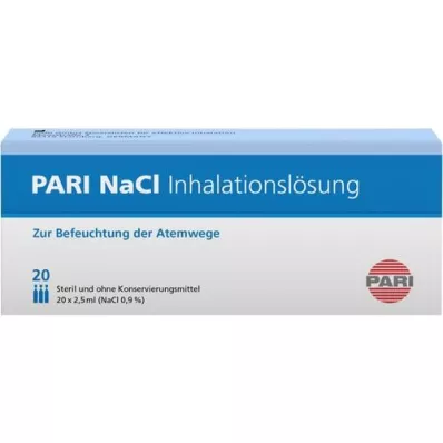PARI NaCl-inhalaatioliuoksen ampullit, 20X2,5 ml