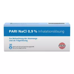 PARI NaCl-inhalaatioliuoksen ampullit, 20X2,5 ml
