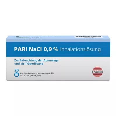 PARI NaCl-inhalaatioliuoksen ampullit, 20X2,5 ml