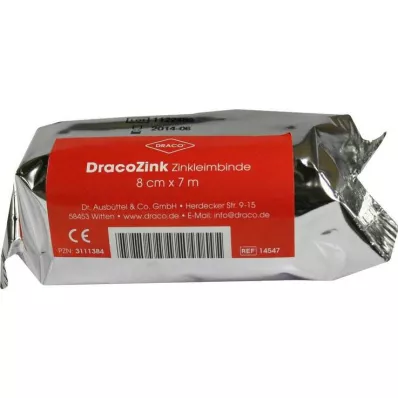 ZINKLEIMBINDE Dracozink 8 cmx7 m, 1 kpl