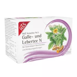 H&amp;S Sappi- ja maksatee N Suodatinpussit, 20X2.0 g