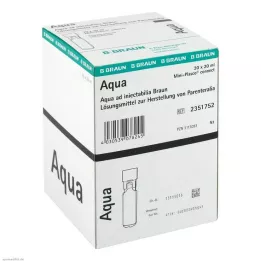 AQUA AD injectabilia Miniplasco connect Inj. liuos, 20X20 ml